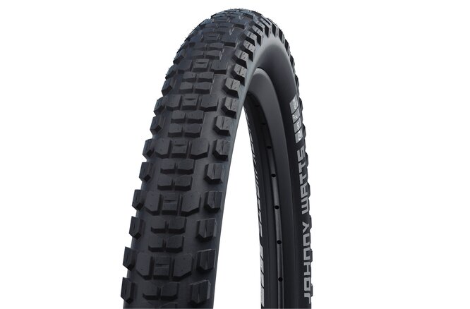 Schwalbe Pneu Johnny Watts 27.5x2.35 DD rigide avec bande réfléchissante black Schwalbe Pneu Johnny Watts 27.5x2.35 DD rigide avec bande réfléchissante black