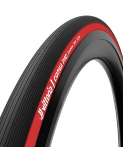 Vittoria Pneu Corsa Pro 700x28c TLR rouge noir