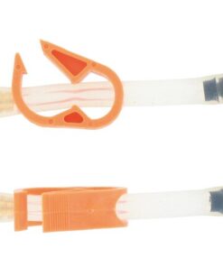 VAR tuyau de rechange M6 jeu à 2 pcs. p. kit de purge de frein à disque orange