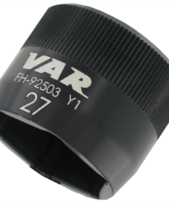 VAR Douille à face plate pour capuchon de fourche 27 mm noir FH-92503