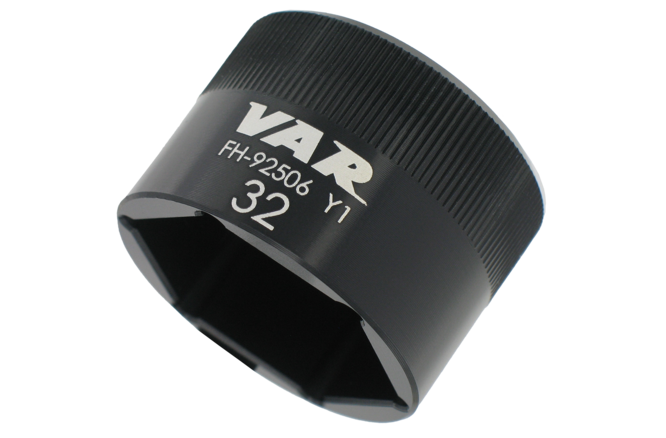 VAR Douille à face plate pour capuchon de fourche 32 mm noir FH-92506 VAR Douille à face plate pour capuchon de fourche 32 mm noir FH-92506