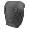 Pletscher Sacoche porte-bagage Zurigo avec adaptateur 3-points noir