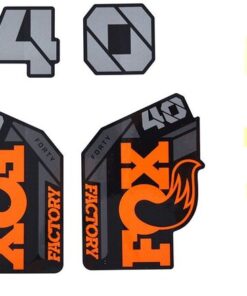FOX 21 40 F-S orange Logo shiny black