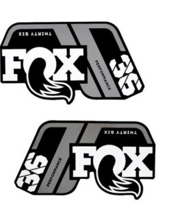 FOX 21 36 P-S gray Logo mat black