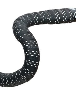 Bike Ribbon Guidoline Drops noir avec gouttes blanches