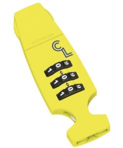 LAZER Cappuccino Lock flash yellow One Size