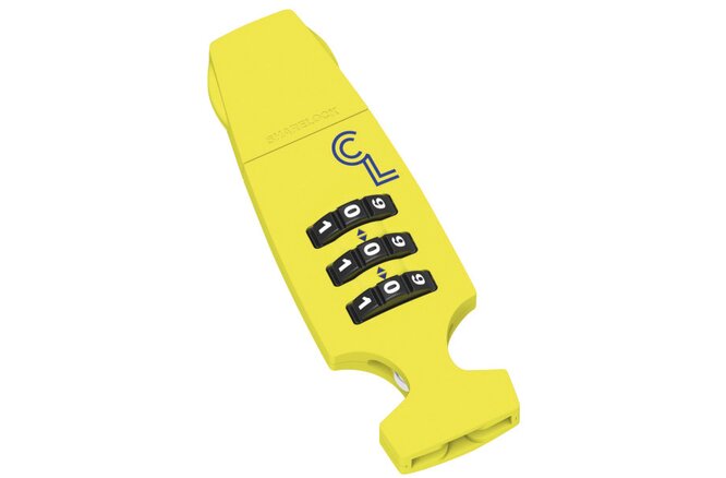 LAZER Cappuccino Lock flash yellow One Size LAZER Cappuccino Lock flash yellow One Size