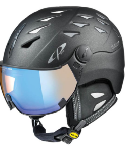 CP Ski CUMA Cashmere Helmet sparkling graphite soft touch / Visor Nr.26 S