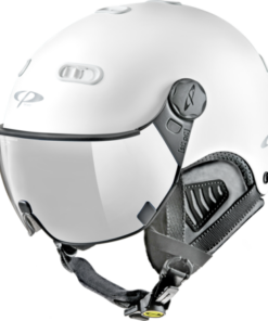 CP Ski CARACHILLO Helmet white soft touch / Visor Nr.23 L