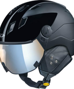 CP Ski CORAO+ Cashmere Helmet black soft touch/shiny / Visor Nr.26 S
