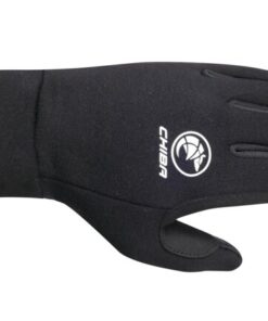 Chiba Polarfleece Gloves black L