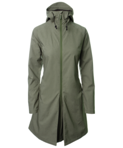 AGU Women Rain Jacket SEQ Urban olive green XS