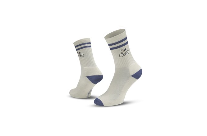 Le Patron Crew Cyclist Socks blue 43-46 Le Patron Crew Cyclist Socks blue 43-46