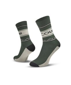 Le Patron Coureur Socks dark green 39-42