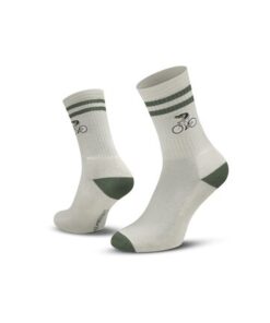 Le Patron Crew Cyclist Socks green 35-38