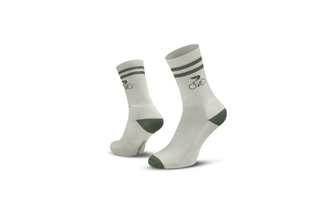 Le Patron Crew Cyclist Socks green 43-46 Le Patron Crew Cyclist Socks green 43-46