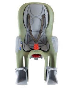 Ok Baby Siège enfant 10+ vert avec revêtement gris fixation arrière
