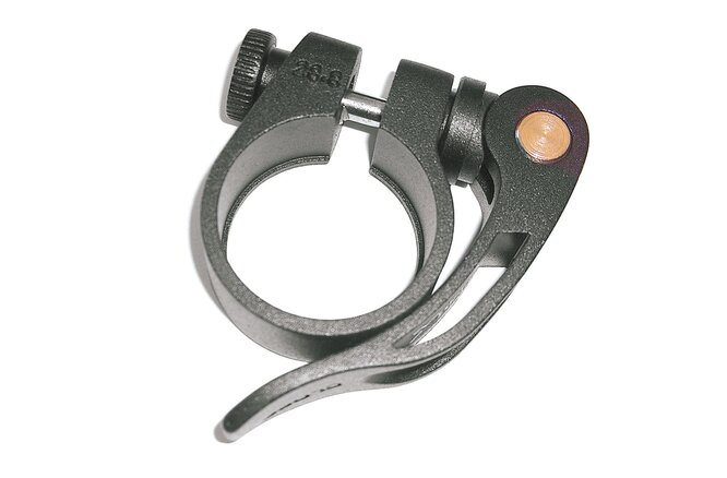 Kalloy Serrage de tige de selle avec serrage-rapide 28.6 noir Kalloy Serrage de tige de selle avec serrage-rapide 28.6 noir