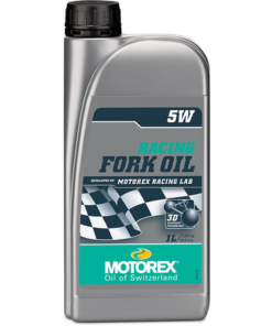 Motorex Racing Fork Oil SAE 5W huile de fourche bouteile 1 L