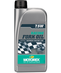 Motorex Racing Fork Oil SAE 7.5W huile de fourche bouteile 1 L