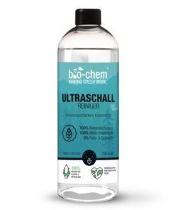 Bio-Chem Nettoyeur à ultrasons bijoux 750 ml sans atomiseur avec gobelet doseur