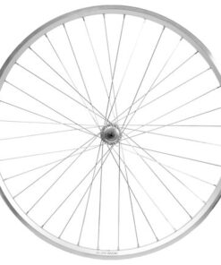 Roue arrière 28" 622x19 moyeu alu 135mm V-Brake libre MF/SR argent