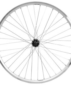 Roue avant 26" 559x19 HBQC300AALP 100mm V-Brake SR argent / moyeu noir