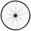 Roue avant 28" 622x19 moyeu à dynamo Nexus DHC30003AL 100mm V-Brake SR noir