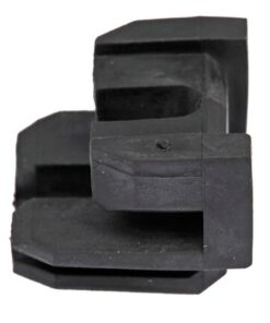 Bosch Adaptateur de rail de guidage pour tube 4mm batterie porte-bagages Classic+ / BBR2xx noir