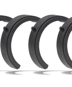 Bosch Set Entretoise en caoutchouc pour le support d'écran Nyon BUI350 31.8mm noir