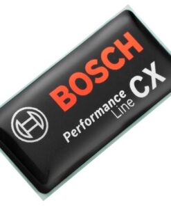 Bosch Autocollant avec logo Performance Line CX BDU374Y / BDU384Y rectangulaire noir