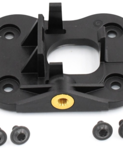 Bosch Kit plaque de montage CompactTube horizontal côté serrure manière fixe BBP3242 noir