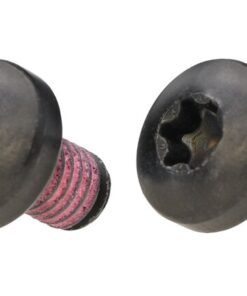 Bosch Jeu de vis pour couvercle câble/fiche pour moteur BDU38YY 2 pièces M6x10 noir