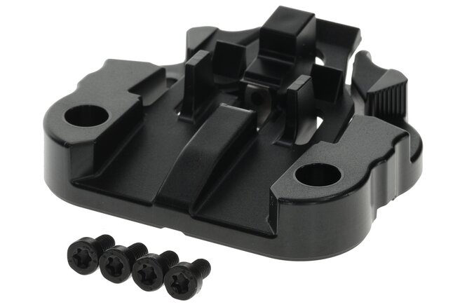 Bosch Kit plaque de montage PowerTube 540 & 600 côté serrure pivot BBP3850 / BBP3860 noir Bosch Kit plaque de montage PowerTube 540 & 600 côté serrure pivot BBP3850 / BBP3860 noir