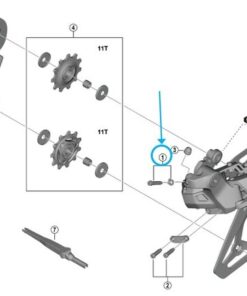 Shimano Vis tension RD-RU6050