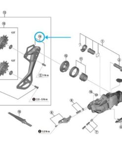 Shimano Plaquette extérieur RD-M6250-SGS
