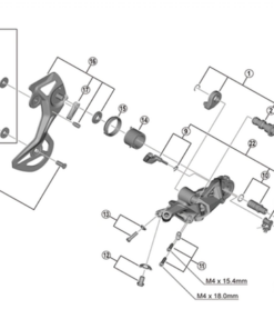 Shimano Couvercle obturateur RD-M8100