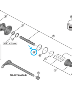 Shimano Ressort spiral FHM9111