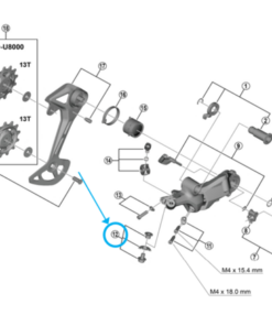 Shimano Serre-câble RD-U8000