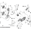Shimano Suspension changement de vitesses complet RD-M8150-11
