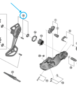 Shimano Plaque de chape RD-M8150-11 SGS extérieure