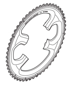 Shimano Plateau DURA-ACE FC-9000 50 dents MA