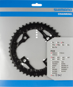 Shimano Plateau FC-T521 44 dents AE pour protège-chaîne noir