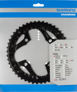 Shimano Plateau FC-T521 48 dents AL noir