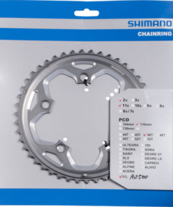 Shimano Plateau FC-RS500 46 dents MJ argent