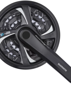 Shimano Pédalier TX FC-TX801 170 mm 42X32X22 protège chaîn noir