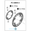 Shimano Plateau CUES FC-U6040 32 dents NW