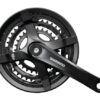 Shimano Pédalier LX FC-T551 175 mm 44X32X24 protège chaîn argent