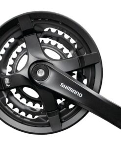 Shimano Pédalier TY FC-TY501 170 mm 42X34X24 protège chaîn noir