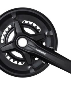 Shimano Pédalier FC-MT210 170 mm 46X30 protège chaîn CL: 48.8 mm